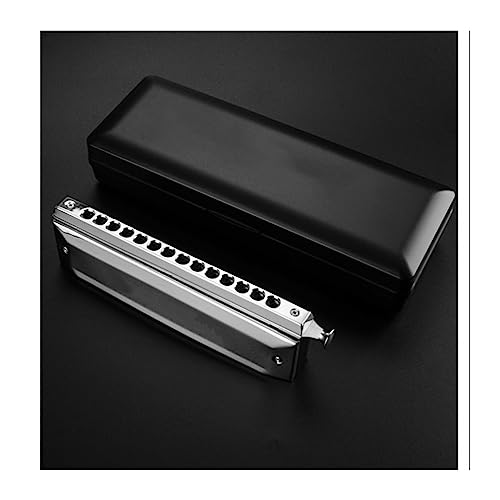 PacuM Harmonica par clé d’instrument 14 trous 56 tons Harmonica chromatique Instruments d’orgue à bouche Harpe Instruments de musique professionnels Harmonica - Les Beatles, Paul McCartney, John Lennon, RIngo Starr, George Harrison PacuM Harmonica par clé d'instrument 14 trous 56 tons Harmonica chromatique Instruments d'orgue à bouche Harpe Instruments de musique professionnels Harmonica – Image 5