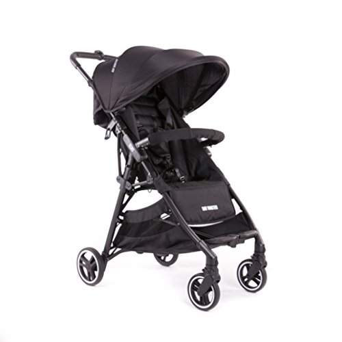 Baby Monsters- Silla ligera de Paseo Kuki + Pack Color Negro-Regalo de...