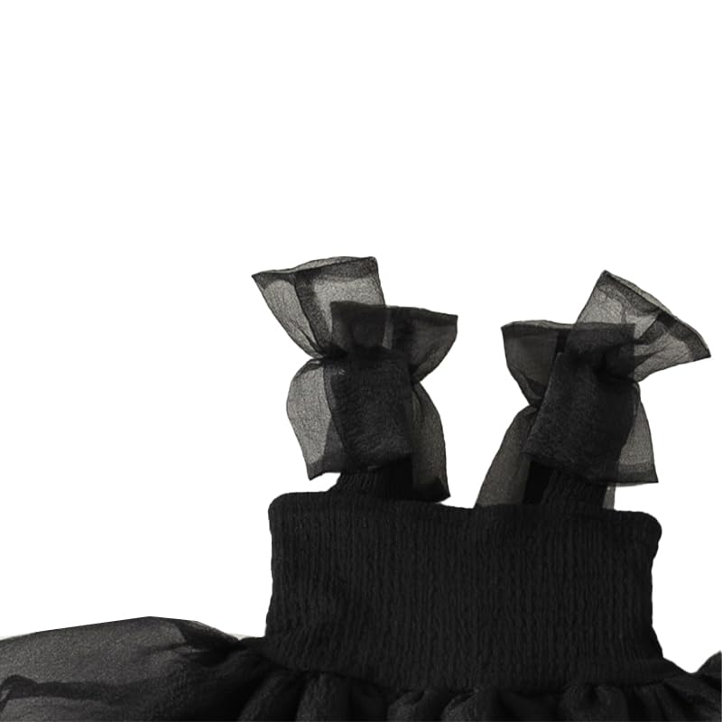 famuka Toddler Girl Princess Dress Summer Strap Cake Dresses Tutu2