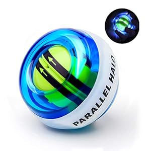 Power Wrist Ball AUTO Start Wrist Exercises Force Ball Gyroscope Ball Wrist and Forearm Exerciser Arm Strengthener for Stronger Muscle and Bones