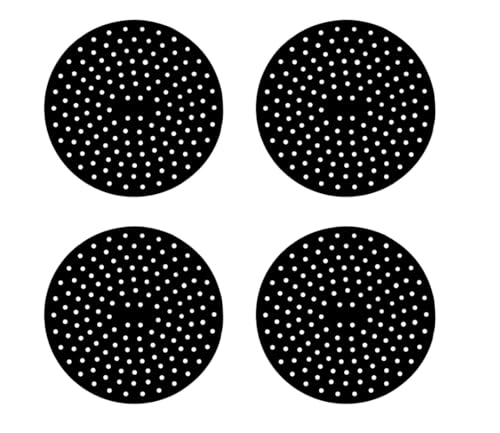 Kit com 4 Almofada de Silicone Para Fogão de Indução Protetor de Boca Cooktop Indução