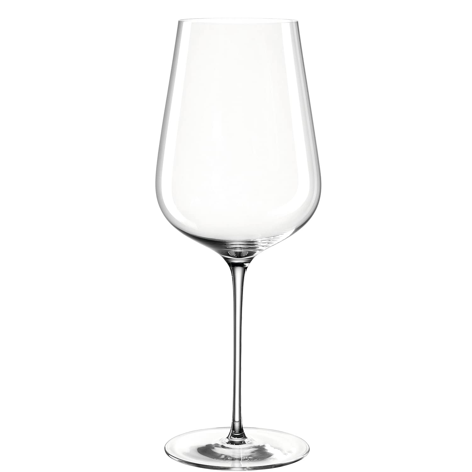 Leonardo Brunelli 066411 - Vaso de vino tinto (1 unidad, apta para lavavajillas, con mango tirado, copa de vino tinto, 740 ml) | Copa de vino con mango dibujado para vino tinto, 740 ml, 066411