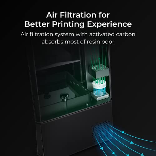 Creality Resin 3D Printer Halot-One Pro, 7.04-Inch Lcd, App Remote Cloud Control, Movement Assured By Z-Axis With Dual Linear Rails, 5-Inch Touch Screen, 3D Printers, Build 130 * 122 * 160Mm #TOP7