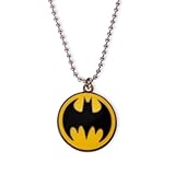 Batman Anhänger inkl. Kette Batman Anhänger mit Kette Yellow Logo II
