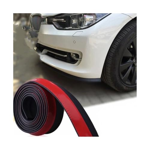 Faldones laterales de coche, tira de goma protectora universal y moldura exterior de 1m 6