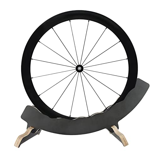 Nulyunze Bike Floor Stand, Single Bike Stand, Wooden Mountain Bike Floor Stand, Indoor Bike Storage In Garage, Apartment, House Or Shop, No Tools Required #TOP2