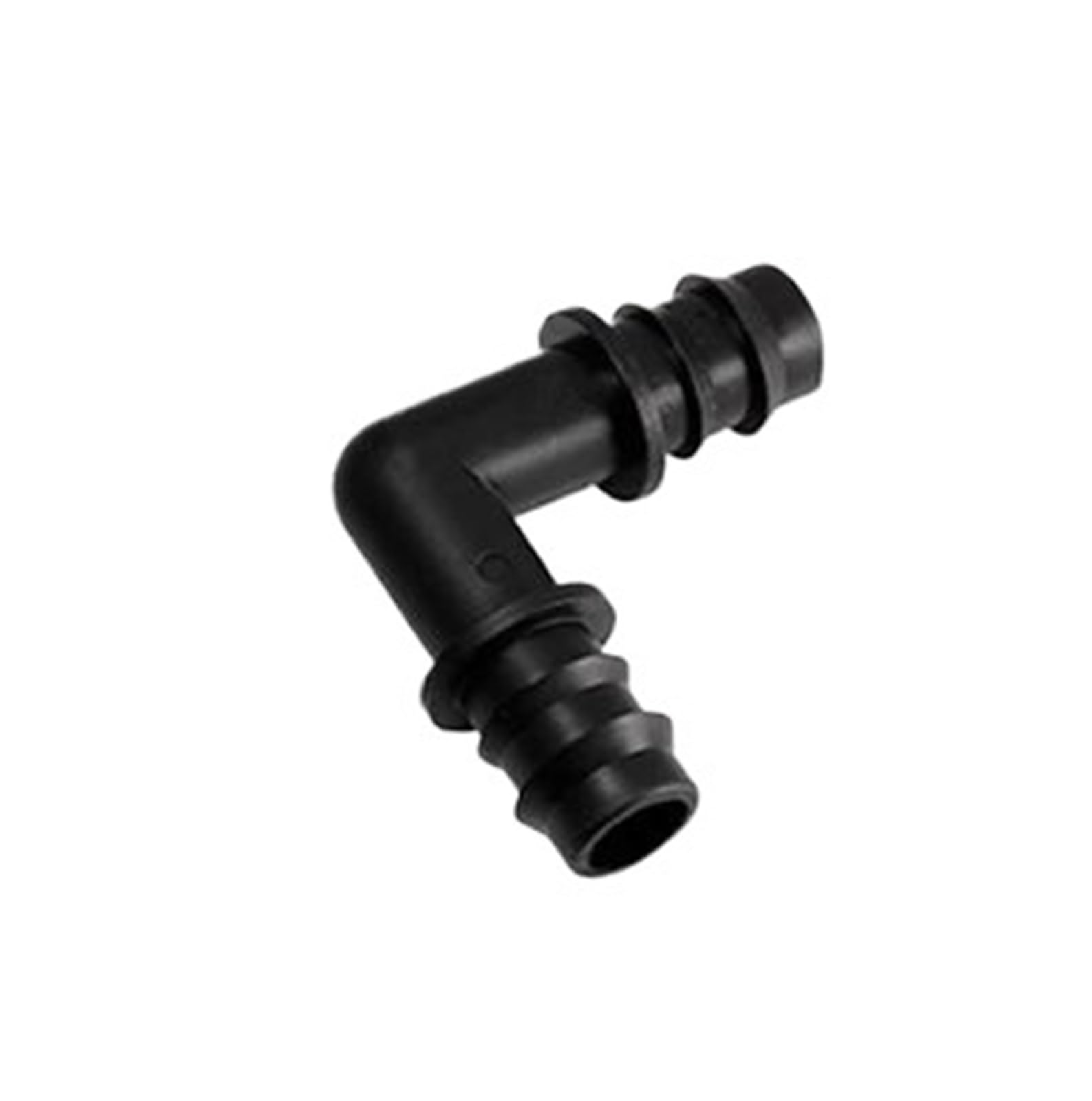 Raccord coudé 90° pour tuyau polyéthylène 20 mm de jardin