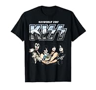 Official KISS T-Shirt Part of the Official KISS Kollection by KISS Lightweight, Classic fit, Double-needle sleeve and bottom hem
