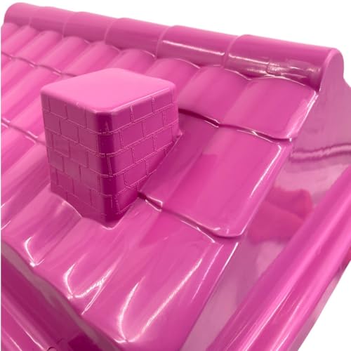 Casinha Pet para Cachorro Gato Conforto e Segurança Casa N3 (Rosa, N3)