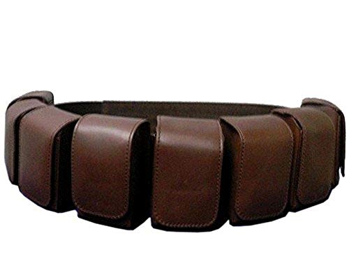 Boba Fett Belt + Pouches X 8 Costume Props Accessories Brown (XL)2