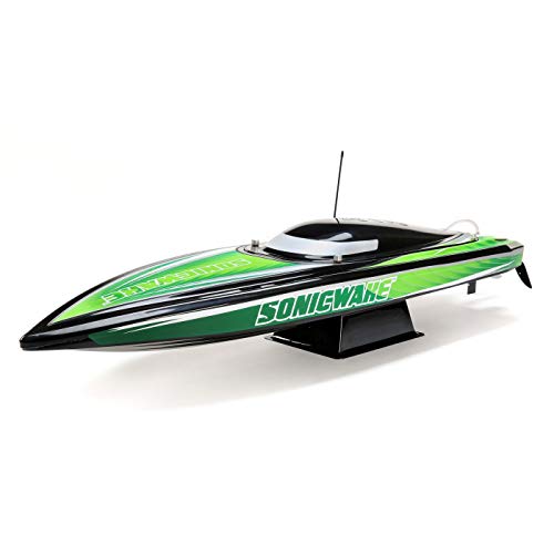 Pro Boat Sonicwake 36" Self-Righting Brushless Deep-V RTR, Black, PRB08032T2