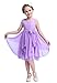 Bow Dream Flower Girl Dress Ruffled Chiffon