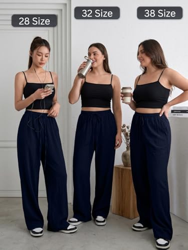 Image of GRECIILOOKS Women Trousers for Women | Women Trousers | Women's High-Waisted Pant | Women Trousers Pants | Korean Trousers for Women