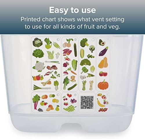 Tupperware FridgeSmart 3pc Starter Set - Includes 2x Small Deep (1.8L) and 1x Medium (1.8L) - Keeps Food Fresher For Longer - Secure Seal - Stackable for Easy Organisation - BPA Free - Tubs with Lid