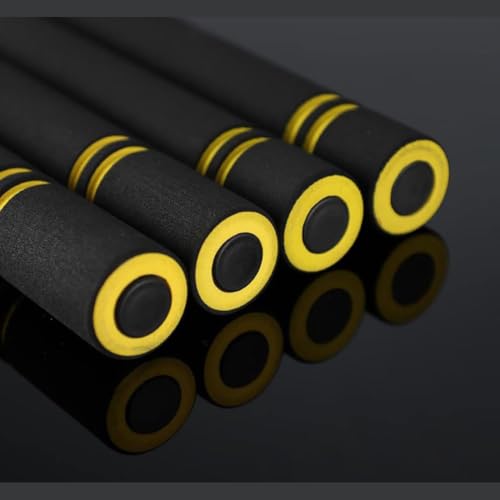 Image of Original Nunchaku Karate Nunchucks with Black Foam Handle | Karate Equipment, Foam Grip, Martial Arts, Training Nunchucks, Black Handle