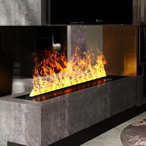 Mexhom Moderner Wasserdampf-Elektrokamin 50cm