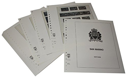 Feuilles pré-imprimées Saint Marin 1956-1967 LINDNER Das Original