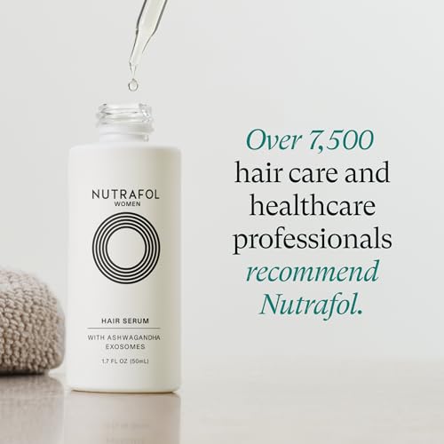 Nutrafol Women's Hair Serum, Supports Visibly Thicker and Stronger Hair, Vegan, Lightweight and Fast-Absorbing - Image 4