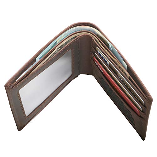 Husband Wallet From Wife,Custom Personailzed Leather Wallet Gift For Husband At Birthday,Valentine's Day,Anniversary #TOP4