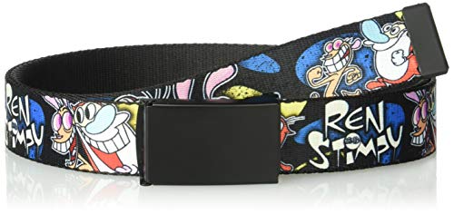 Nickelodeon mens Buckle-down Web Ren & Stimpy Show 1.25