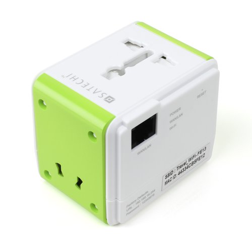 Satechi Smart Travel Adapter with USB Charging Port for iOS, Android, Windows, BlackBerry