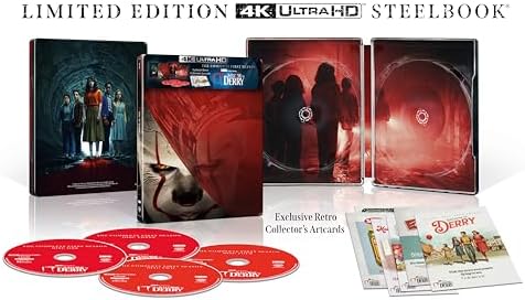 IT: Welcome to Derry:The Complete First Season (Steelbook/4K UHD) [Blu-ray]