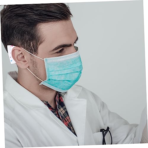 KALLORY 4 Pçs Máscara Óculos Protetores Auriculares Extensor De Cinto Protetores Earloop Protetores