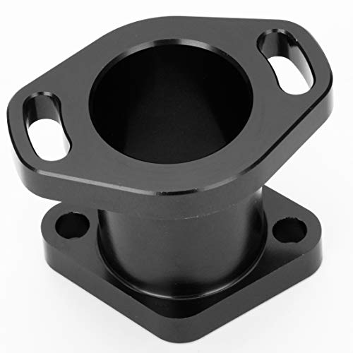 Image of FVRITO Performance Racing Intake Pipe Inlet Manifold Compatible with Predator 212cc ct200u GX160 GX200 6.5HP OHV Chinese 196cc clone Engines Mini Bike Go Kart Black