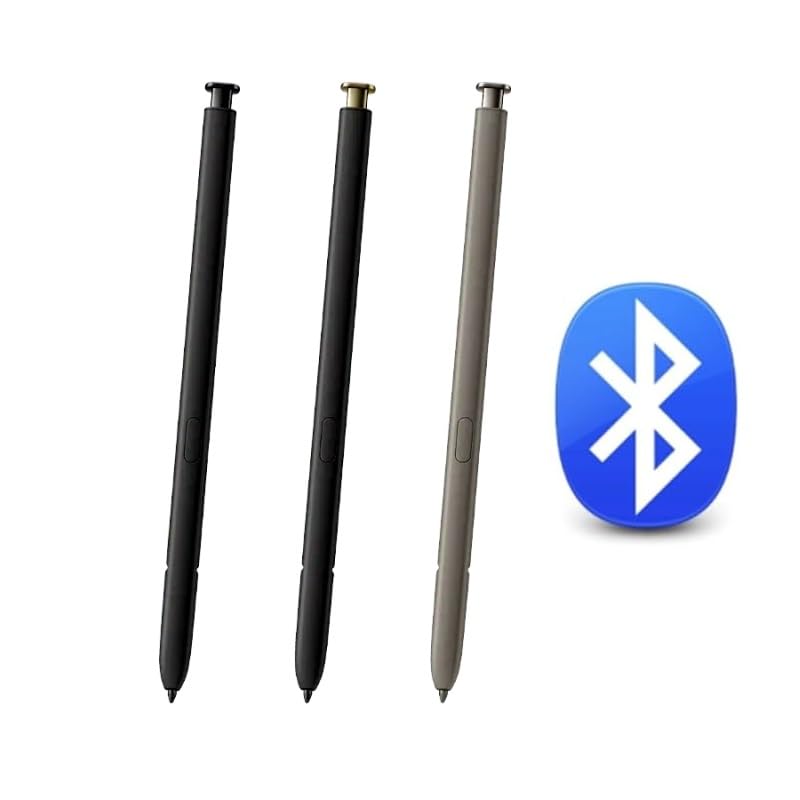 Galaxy S24 Ultra S Pen Repuesto [con Bluetooth] para Samsung Galaxy S24 Ultra 5G,Lápiz Stylus para Pantallas táctiles de Tablet Phone +con 5 Puntas/Tips (Gris)