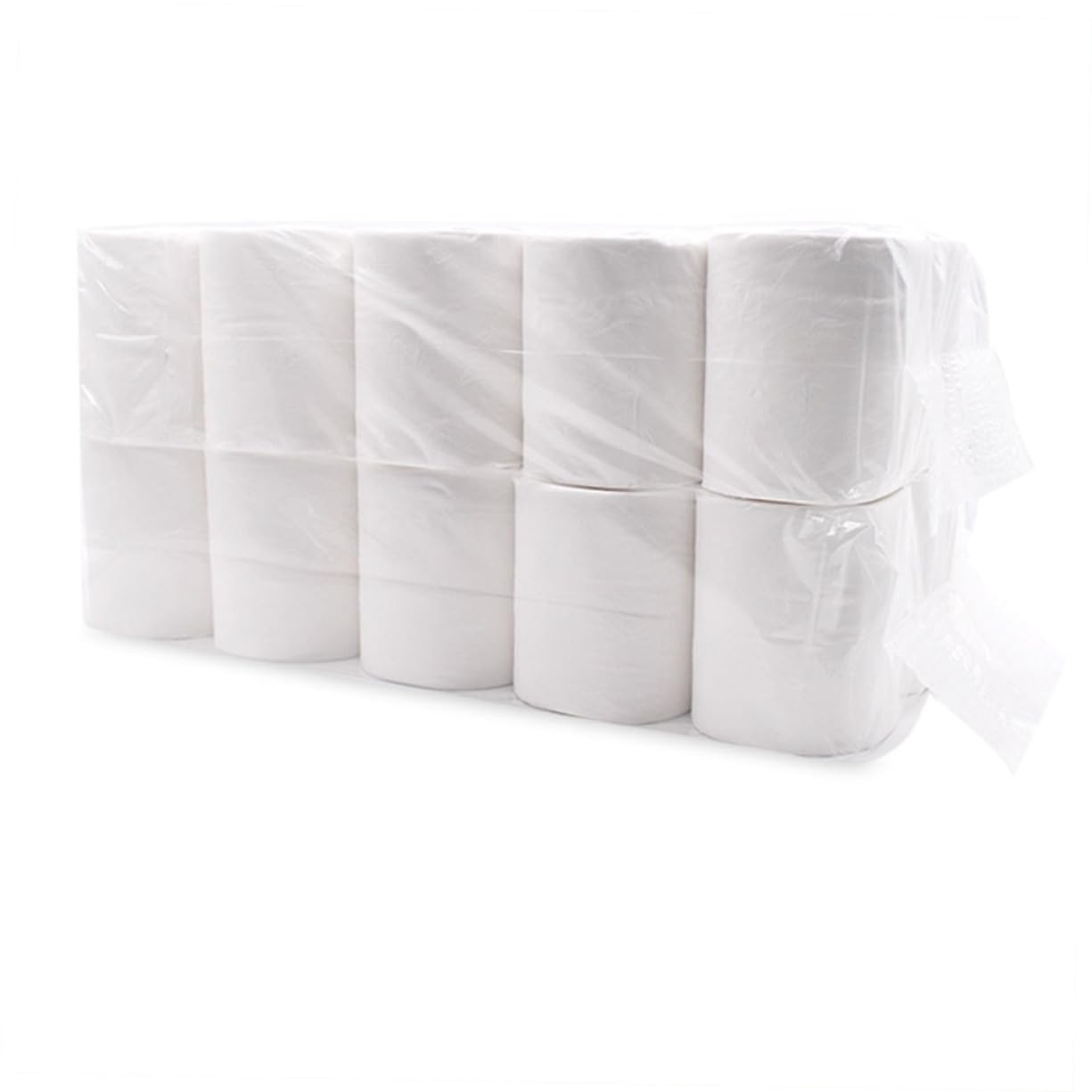 Petit Rouleau de Papier Toilette 100g, 10 Rouleaux, Pâte de Bois