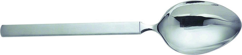 Alessi 4180/11 Dry Servierlöffel aus Edelstahl Glänzend Poliert mit Mattiertem Griff