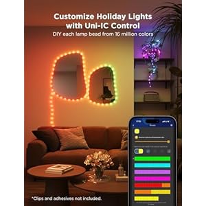 Goveechristmaslights66ftsmartrgbicstringlightsappcontrolled125scenemodesip65waterproofsyncwithmusicworkswithalexaholidaypartydecorationsindooroutdoor Urban Country Home Decor Govee christmas lights 66ft smart rgbic string lights app controlled 125 scene modes ip65 waterproof sync with music works with alexa holiday party decorations indoor outdoor urban country home decor