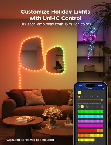 Goveechristmaslights66ftsmartrgbicstringlightsappcontrolled125scenemodesip65waterproofsyncwithmusicworkswithalexaholidaypartydecorationsindooroutdoor Urban Country Home Decor Govee christmas lights 66ft smart rgbic string lights app controlled 125 scene modes ip65 waterproof sync with music works with alexa holiday party decorations indoor outdoor urban country home decor