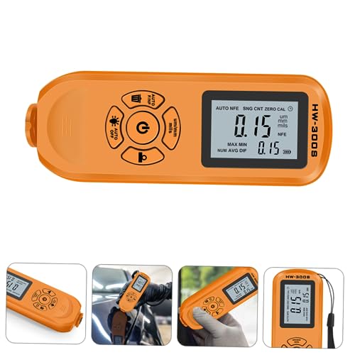 Calibrador digital mini para medición de grosor de pintura de autos miniatura 7