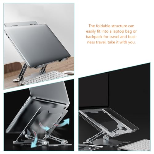 Soporte para laptop Angoily de aluminio ajustable miniatura 2
