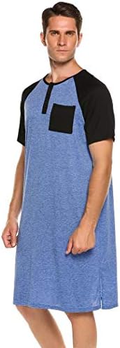 Pinspark Men's Nightshirt Nightwear 