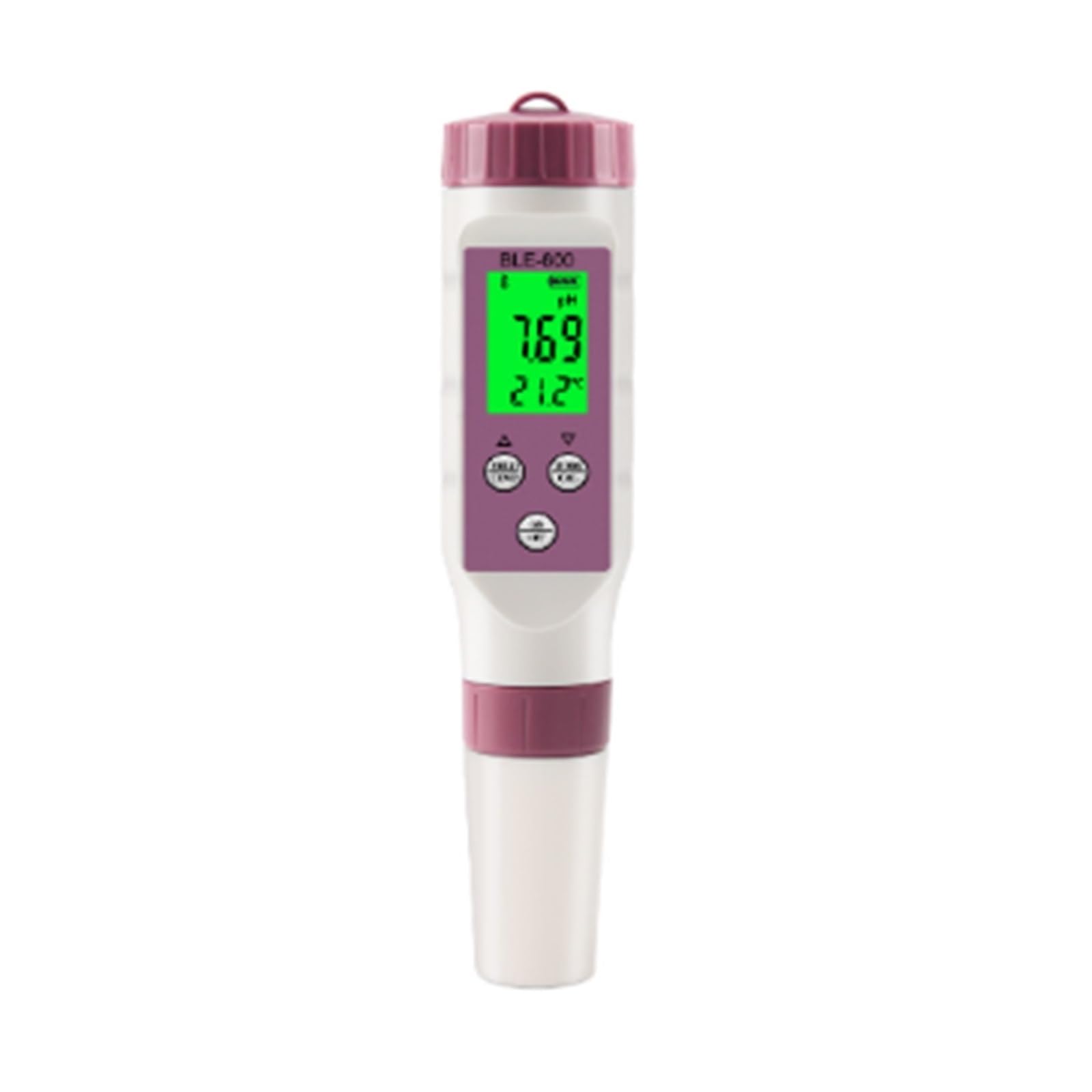 Detektor wilgoci Miernik PH Gleby Bluetooth 7 W 1 Inteligentny Test Jakości Wody Akwariach Zasolenie, Do dokładnego pomiaru procentowego