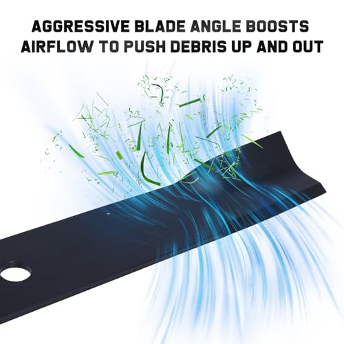 Image of Grasscool 50 inch Deck Toro Timecutter Mower Blades Replacement 115-5059-03 | Fits SS5000 Z5000 MX5050 MX5000 MX5060 MX5075 Zero Turn Lawn Tractor Riding Parts,High Lift Bagger Sharp Cuts Side Discharge