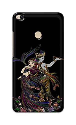 Image of Lord Radha and Krishna Hard Back Case Cover for Mi Max 2 (6.44 inch) Back Cover -(J5) VNS2223