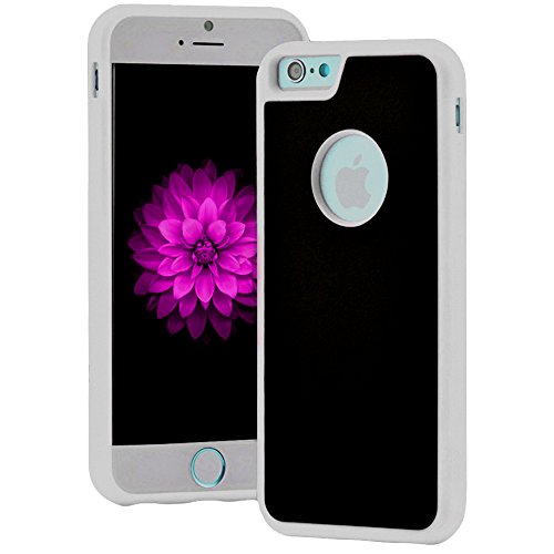 iPhone 6 Plus/6s Plus Case,NB-Magic,Magic Anti-Gravity Material Sticks to Any Smooth Surface,Magical Nano Sticky for iPhone Case for iPhone 6 Plus/6s Plus 5.5 inch,white
