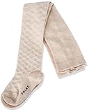 FALKE Unisex Baby Diamond Structure B Ti Strumpfhose, Beige (Sand Mel. 4650), 92 EU