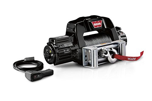 WARN 97550 9.5cti Series 12V Electric Winch with Steel Cable Rope: 5/16