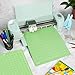 Gwybkq Cutting Mat, Compatible With Cricut Explore One/Air/Air 2/Maker 8 Pack 12x12 Inch Standard Green Grip Adhesive Sticky Non-Slip Durable Mat Cut Mats Replacement Accessories