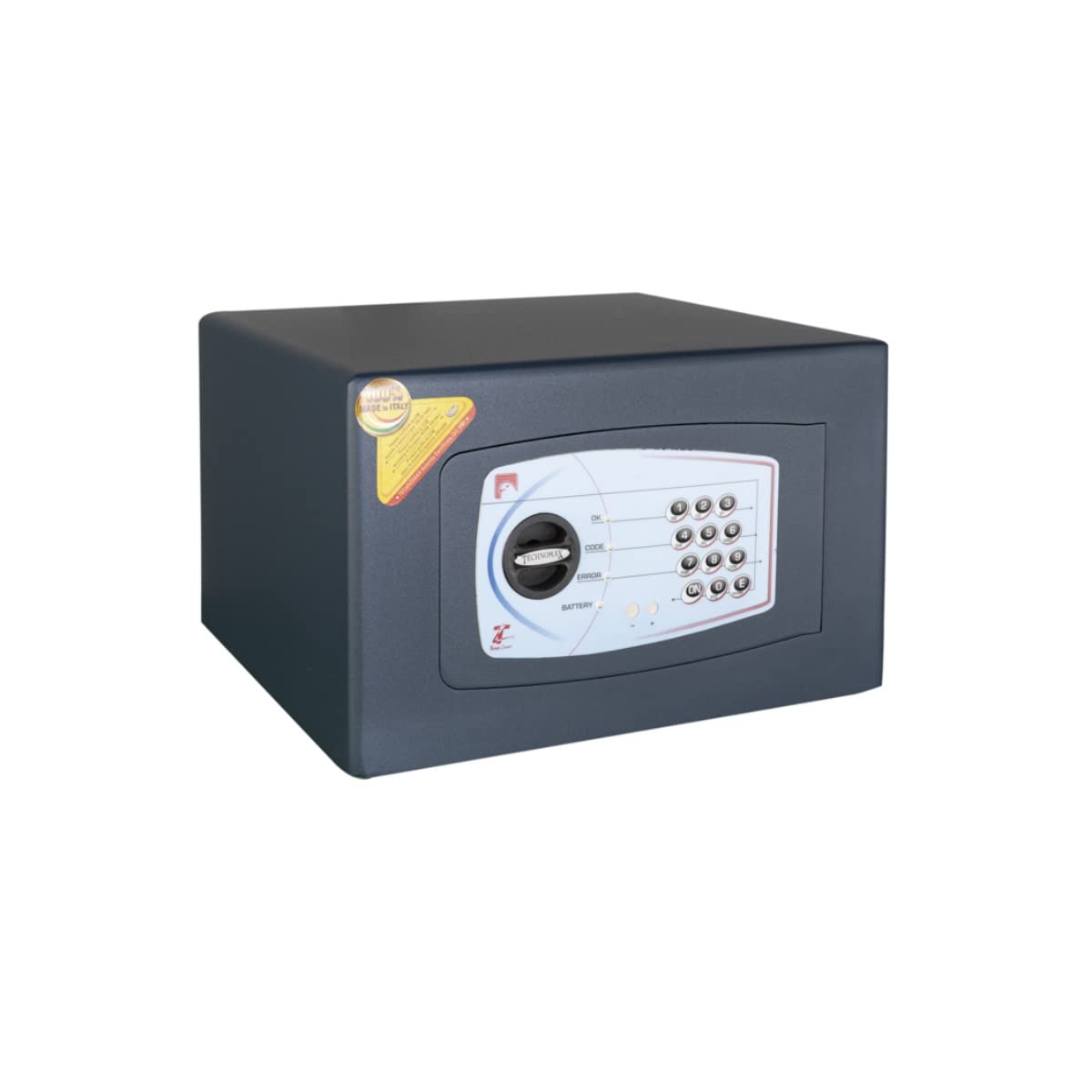 Technomax, Cassaforte a mobile, Gold Moby Trony, modello GMT/3, Apertura a combinazione elettronica digitale, Dimensioni mm. 220 (H) x 350 (L) x 300 (P)