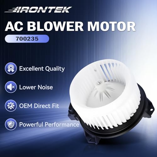 Image of IRONTEK HVAC Heater Blower Motor Fan 700235 Compatible for Scion 2008-2014 xD 1.8L, for Toyota 2007-2012 Yaris 1.5L 8710352141 8710352140 87103-52141 87103-52140 TO3126123 615-50117