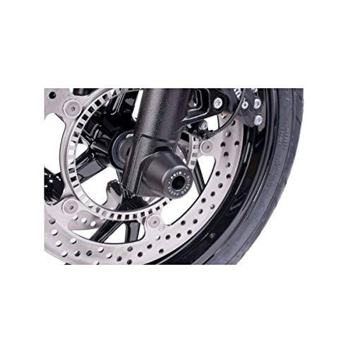 Puig 6180N protection fourche moto noire accessoire de protection pour roadster F800R