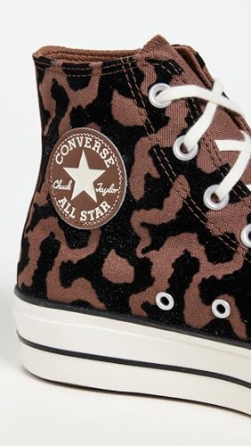 Converse Women's Chuck Taylor All Star Lift Platform Leopard Remix Sneakers4