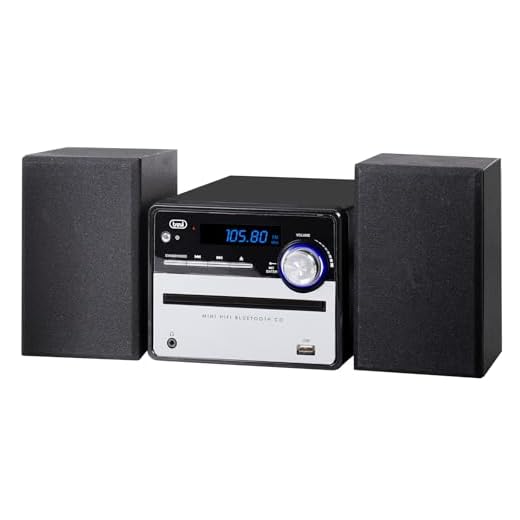 Trevi HCX 10F6, estéreo Hi Fi, Sistema estéreo para casa, sintonizador de Radio Digital, 30 emisoras FM memorizables, Reproductor de CD y MP3, Pantalla LCD, Reproductor USB MP3, Entrada AUX-IN, Mando