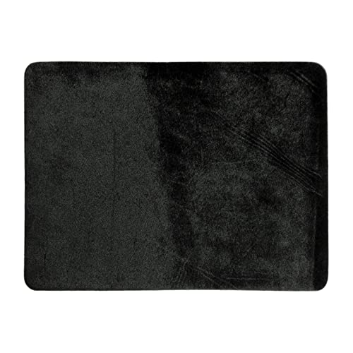 Tapis de jeu Tapis de jeu de poker en flanelle Grande carte de poker professionnelle Tapis de jeu de cartes noir pour les fans de poker (23,62 x 15,75 pouces // 16,14 x 12,20 pouces // 11,42 Pratvider Cover