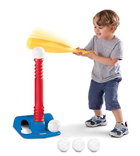 Little Tikes T-Ball Set (Red) w/5 Balls – Amazon Exclusive (Renewed)